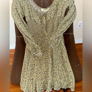 Long sleeve summer dress